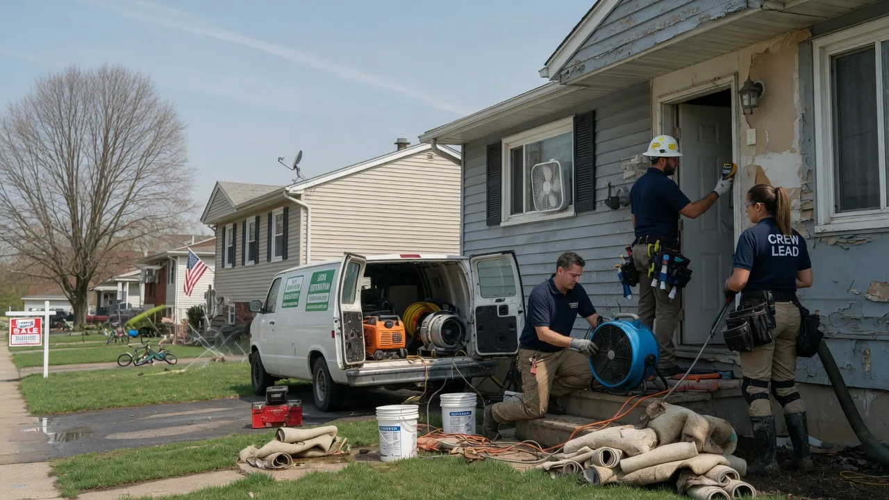 Flood Cleanup in Little Silver, NJ near me